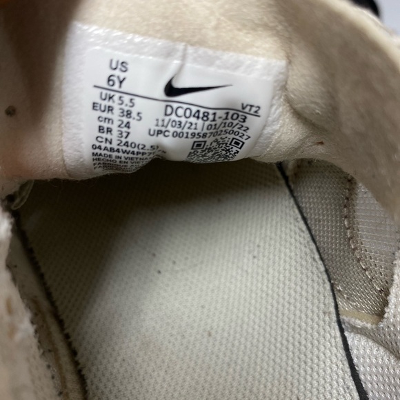 Nike Waffle One Beige 2022 Big Kids Size 6.5y - Picture 14 of 14